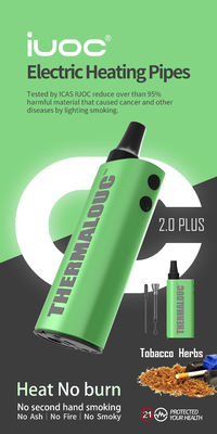 Lityum Elektronik 3000mAh Isı Yakmayan Tütün Ürünler Yeşil