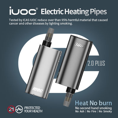 Lityum Elektrikli Sigara İçilebilir Isıtmalı Tütün Cihazı 450g IUOC 2.0